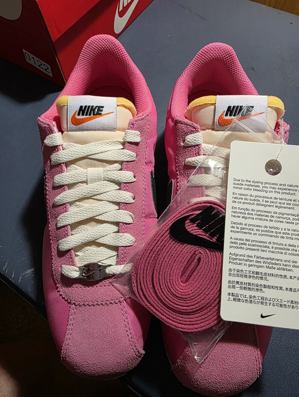 Nike Cortez Womens "Pinksicle", Size 8.5w.
